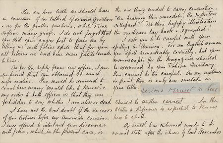 Lot #59 William Waldorf Astor Autograph Letter Signed - Image 2