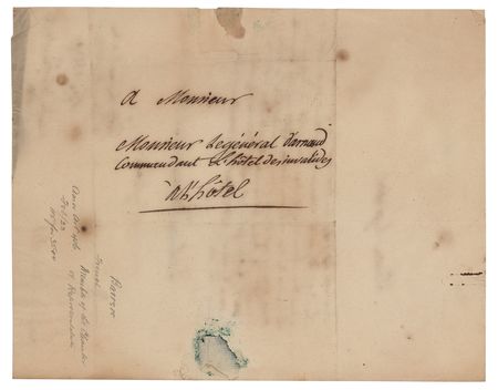 Lot #64 Bertrand Barere de Vieuzac Autograph Letter Signed - Image 2