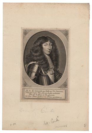 Lot #308 Louis de Bourbon, Prince of Condé Letter Signed - Image 2