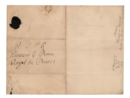 Lot #50 Sophia of Hanover Autograph Letter Signed - Image 2