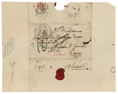 Lot #307 Jean Maximilien Lamarque Autograph Letter Signed - Image 2