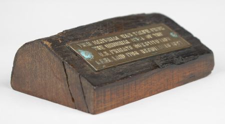 Lot #262 USS Constitution 1927 Restoration Hull Wood - Image 2