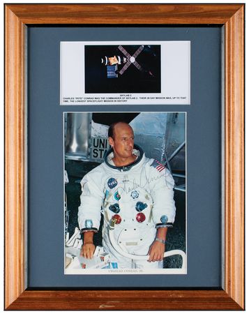 Lot #359 Charles Conrad Signed Photograph - Image 1