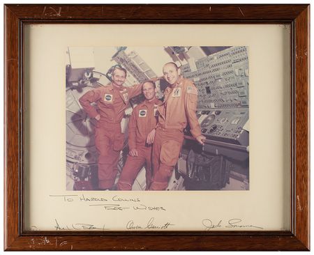 Lot #381 Skylab 3 Signed Photograph - Image 1