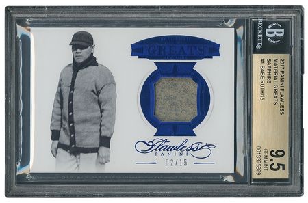 Lot #902 2017 Panini Flawless Material Greats