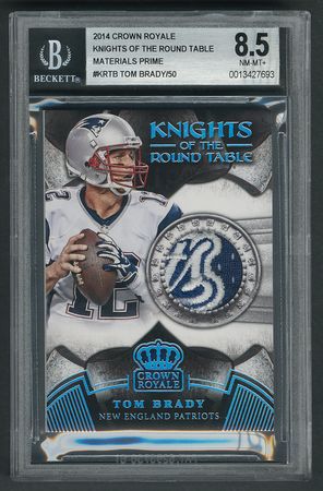 Lot #1004 2014 Crown Royale Knights of the Round