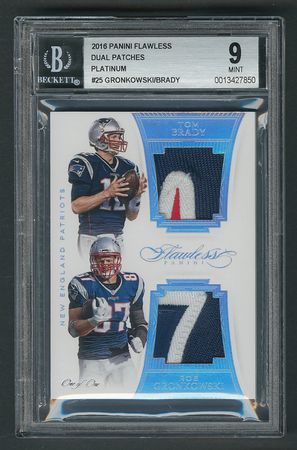 Lot #1024 2016 Panini Flawless Dual Patches