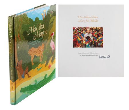 Lot #7 Nelson Mandela Signed Book - Image 1