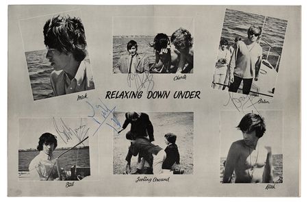 Lot #540 Rolling Stones Signed 1965 UK Program - Image 1