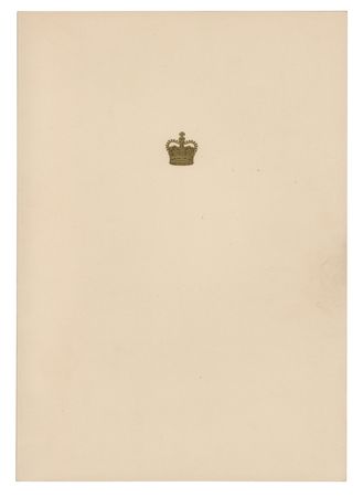 Lot #47 Queen Elizabeth II and Prince Philip Signed Christmas Card - Image 2