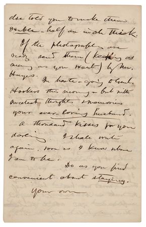 Lot #264 Joshua Lawrence Chamberlain: Rare wartime handwritten letter from the hero of Little Round Top: 