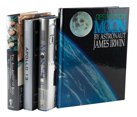 Lot #353 Apollo Astronauts (4) Signed Books - Image 1