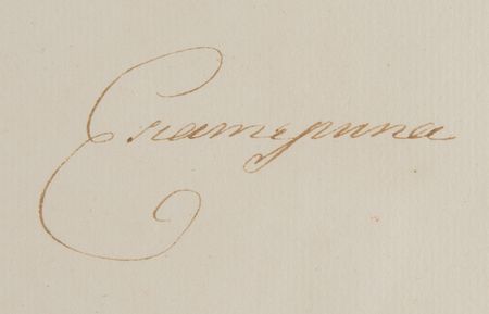 Lot #31 Catherine the Great Document Signed - Image 3