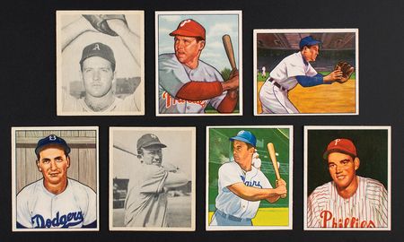 Lot #935 1948-50 Bowman High-Grade Lot of (7) Baseball Cards - Image 1
