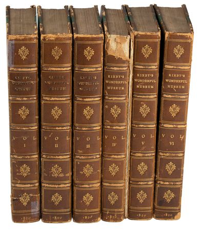 Lot #487 Kirby's Wonderful and Eccentric Museum Six-Volume Set Books - Image 1