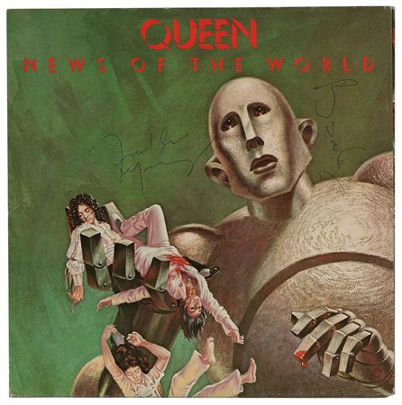 Lot #539 Queen: Mercury and May Signed Album - Image 1