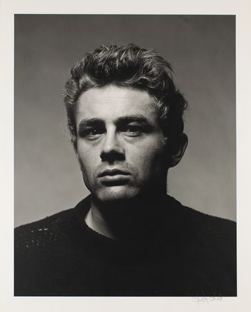 Lot #693 James Dean Original Photograph by Roy Schatt (Torn Sweater series) - Image 1