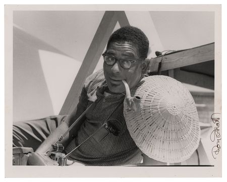 Lot #577 Dizzy Gillespie Original Photograph by Roy Schatt - Image 1