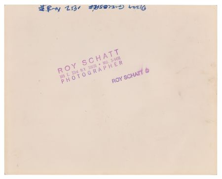 Lot #577 Dizzy Gillespie Original Photograph by Roy Schatt - Image 2