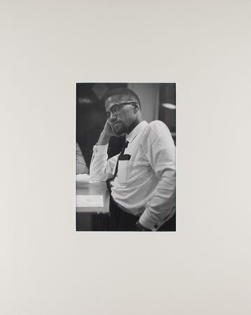 Lot #158 Malcolm X Original Photograph by Roy