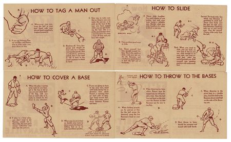 Lot #800 1936 R344 National Chicle Rabbit Maranville (4) How-To Booklets - Image 2
