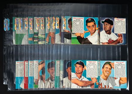 Lot #939 1952 Red Man Tobacco Baseball Complete Set (52) Baseball Cards - Image 2