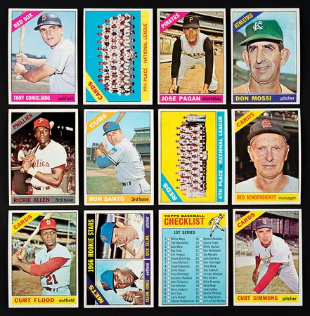 Lot #948 1966 Topps Baseball High-Grade Hoard of (2750+) Baseball Cards - Image 1