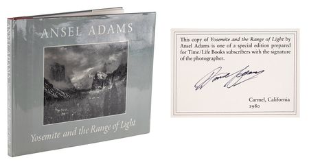 Lot #396 Ansel Adams Signed Book - Image 1