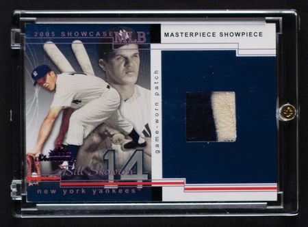 Lot #958 Baseball Greats and HOFers (5) Relic Cards with Robinson and Drysdale Baseball Cards - Image 2