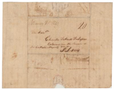Lot #7022 William Henry Harrison Autograph Letter Signed - Image 3