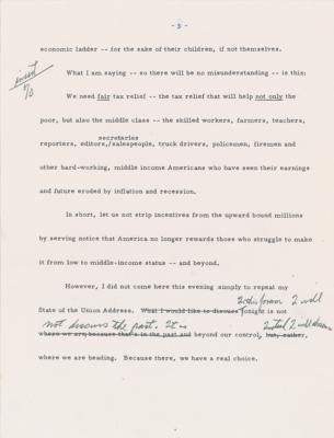 Lot #7110 Gerald Ford 1975 Conference Board Speech Lot  - Image 3