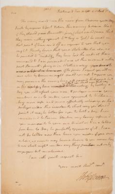 Lot #7005 Thomas Jefferson Autograph Letter Signed - Image 2