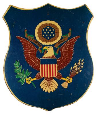 Lot #7095 John F. Kennedy 1961 Presidential Inaugural Parade Sign - Image 1