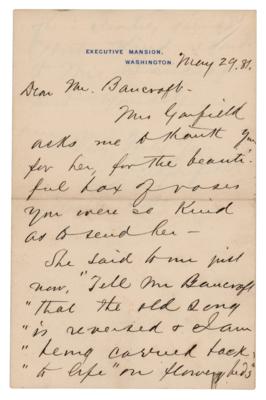 Lot #7044 James A. Garfield Autograph Letter Signed as President - Image 1