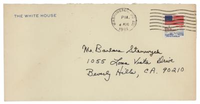 Lot #7114 Ronald Reagan Autograph Letter Signed as President - Image 3