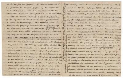 Lot #7023 John Tyler Autograph Letter Signed - Image 3