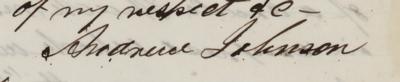 Lot #7038 Andrew Johnson Autograph Letter Signed - Image 3