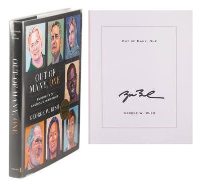 Lot #7122 George W. Bush Signed Book - Image 1