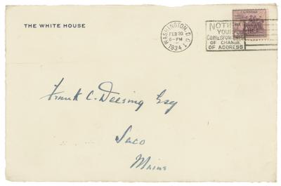 Lot #7081 Franklin D. Roosevelt Autograph Letter Signed as President - Image 2