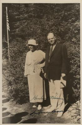 Lot #7079 Herbert and Lou Henry Hoover Signed Photograph - Image 1