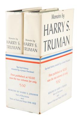 Lot #7055 Harry S. Truman (2) Signed Books - Image 1