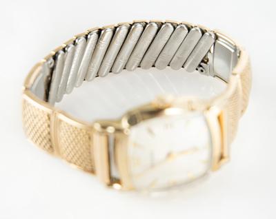 Lot #7093 John F. Kennedy Personally-Owned and -Gifted 10K Gold Benrus Watch - Image 4