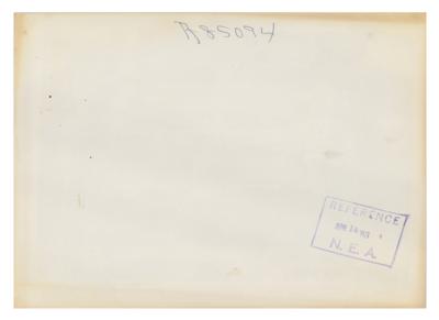 Lot #7098 John F. Kennedy 1963 Original Wirephoto - Image 2