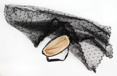 Lot #7068 Florence Harding Personally-Owned and -Used Mourning Veil and Purse - Image 2
