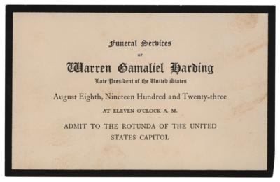 Lot #7068 Florence Harding Personally-Owned and -Used Mourning Veil and Purse - Image 4