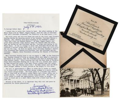 Lot #7068 Florence Harding Personally-Owned and -Used Mourning Veil and Purse - Image 5