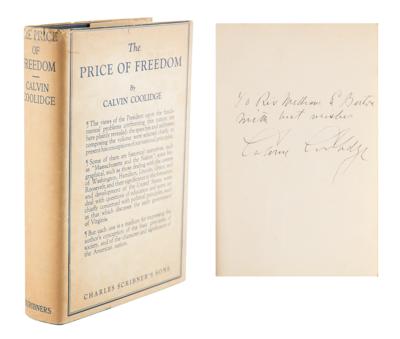 Lot #7073 Calvin Coolidge Signed Book - Image 1