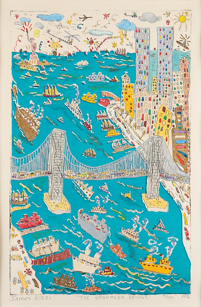 James Rizzi Signed Lithograph | RR Auction