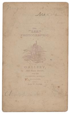 Lot #413 Robert E. Lee Signed Photograph - Image 2