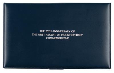 Lot #286 Edmund Hillary and Tenzing Norgay Signed Commemorative Cover - Image 3